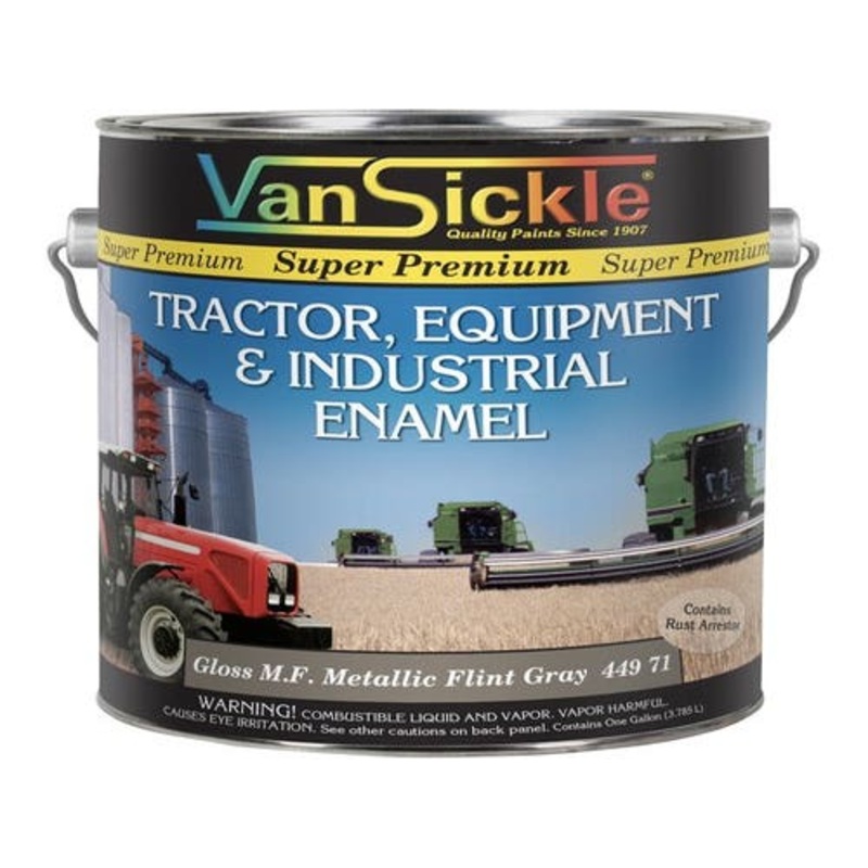 Flint Gray Metallic Tractor Gallon fits Massey Ferguson F40 TO35 35 fits Paint Massey Ferguson