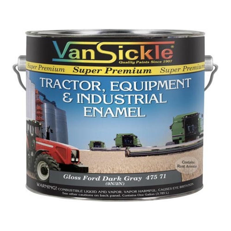 Ford Dark Gray Tractor Gallon fits Paint Ford