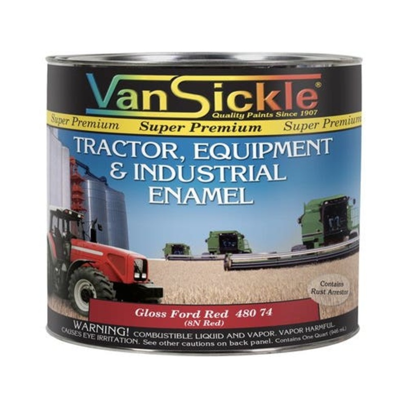 Ford Red Tractor Quart fits Paint Ford