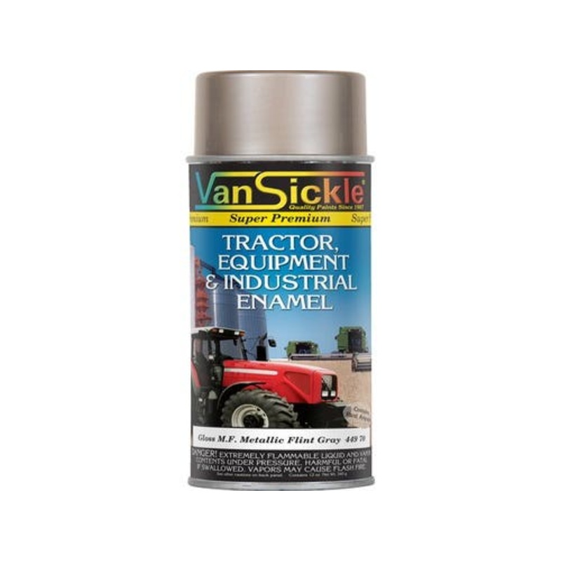 Massey Ferguson Flint Gray Metallic Tractor Aerosol fits Paint Massey Ferguson