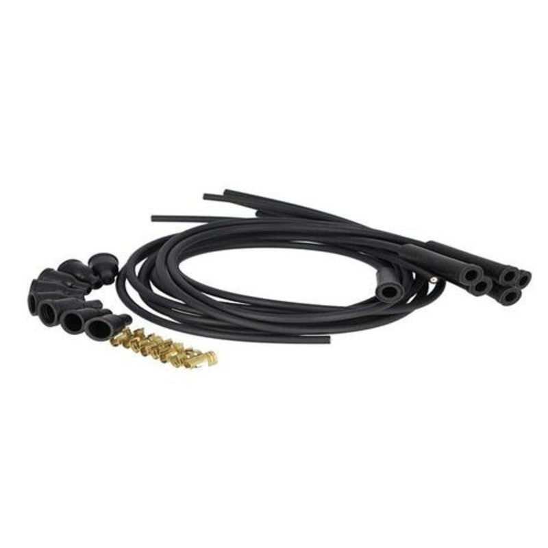 Spark Plug Wire Set - 6 Cylinder - Copper Core - Straight Boots fits John Deere fits International fits Massey Ferguson fits Ford fits Allis Chalmers