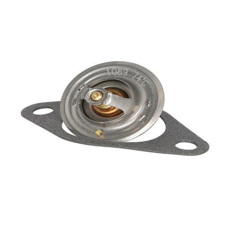 Thermostat - 160 F fits Massey Ferguson TO35 35 40 50 65 135 150 165 175 180 3165 202 204 302 304 2135 2200 2500 3165 836000M91 fits Massey Harris