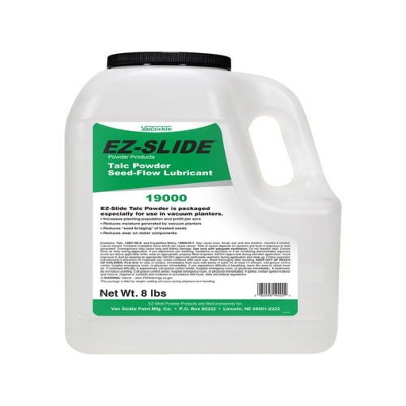 EZ-Slide Seed Powder Lubricant 100% Talc 8 lbs. fits Universal Planter Parts Talc / Graphite / Coatings