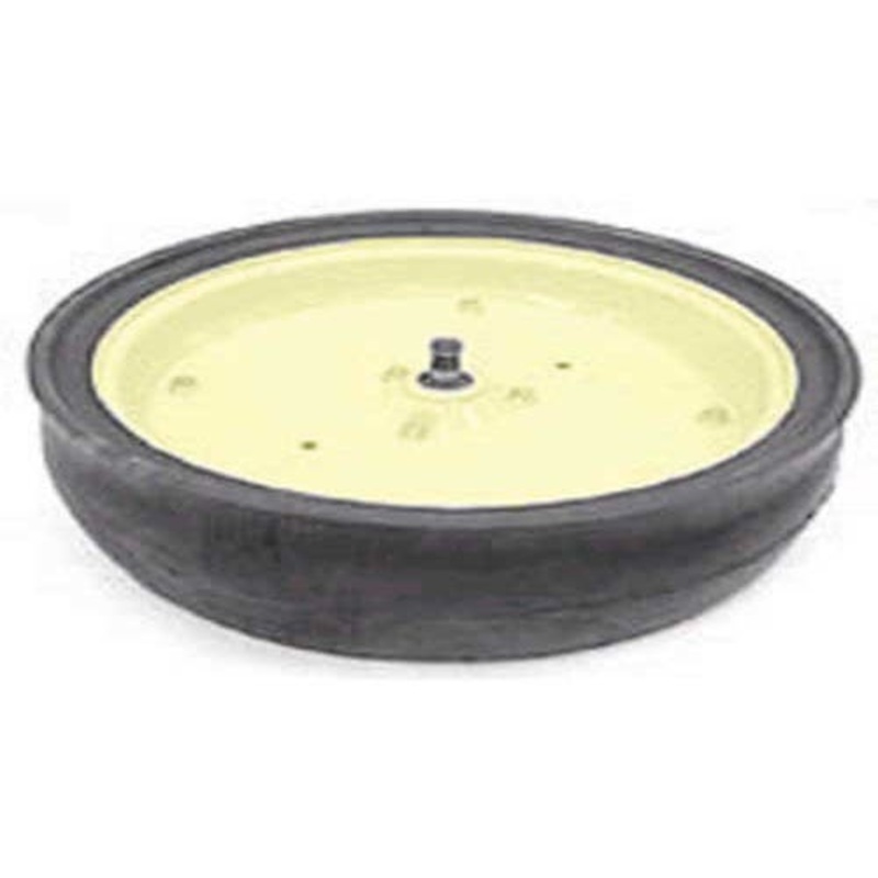 Gauge Wheel Assembly - Yellow fits John Deere DB44 DB60 DB66 DB80 DB90 1700 1710 1720 1730 1750 1760 1760NT 1770 1770NT 1780 1790 7000 7100 AA41359