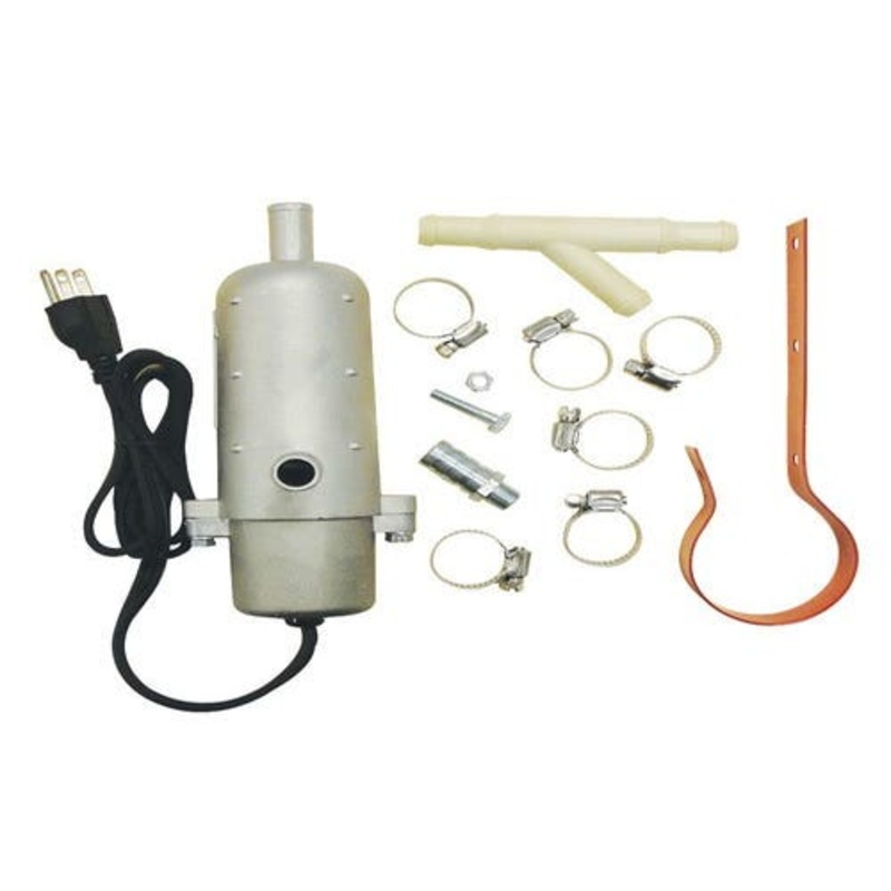 Kat's External Tank Engine Heater Kit Thermostatically Controlled 1500 Watts 120V fits John Deere fits Case fits International fits Massey Ferguson