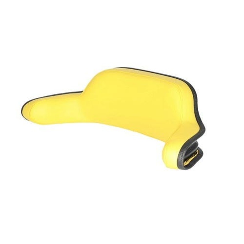 Backrest - for 2 Piece German Style Seat Vinyl Yellow fits John Deere 820 830 1020 1520 2030 2040 2240 2350 2355 2440 2550 2555 2640 2750 2755 AL24163