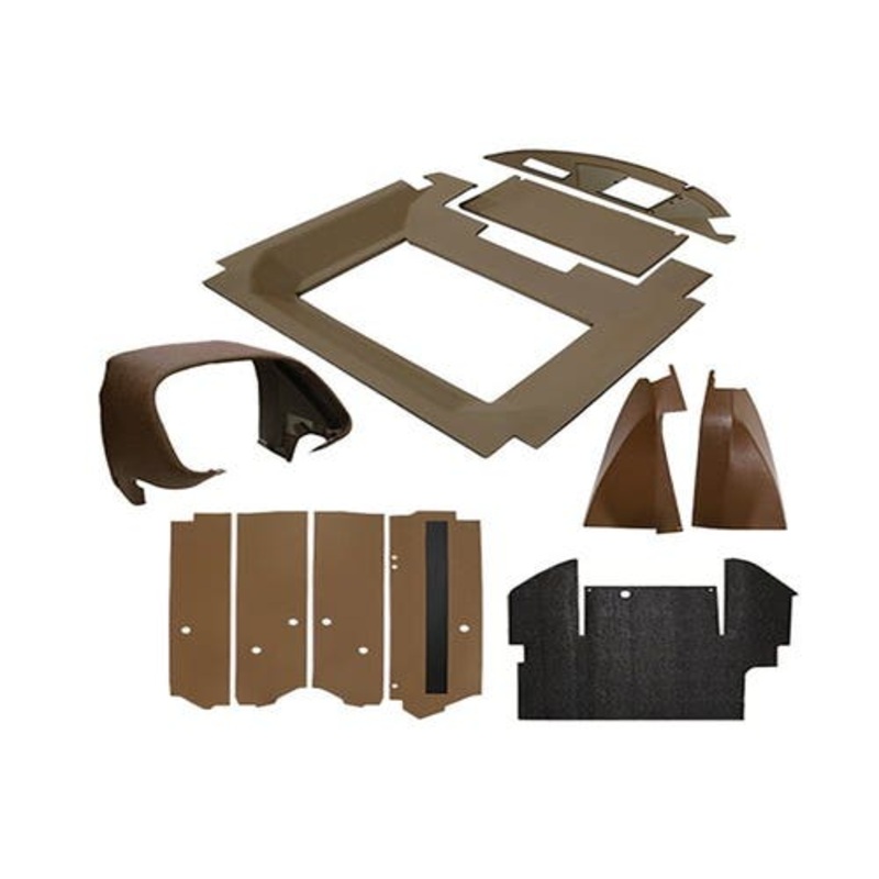 Cab Foam Cab Kit - Multi-Brown/Sailcloth Tan fits John Deere 4055 4255 4455 4555 4560 4755 4760 4955 4960
