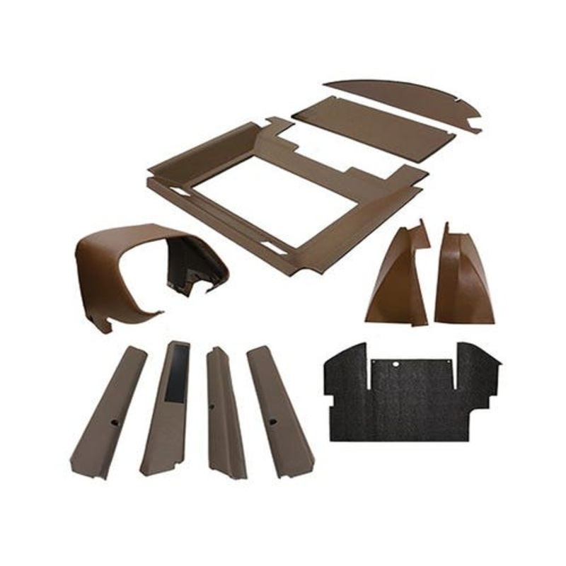 Cab Foam Cab Kit Qwik Fit - Brindle Brown fits John Deere 4050 4250 4450 4650 4850