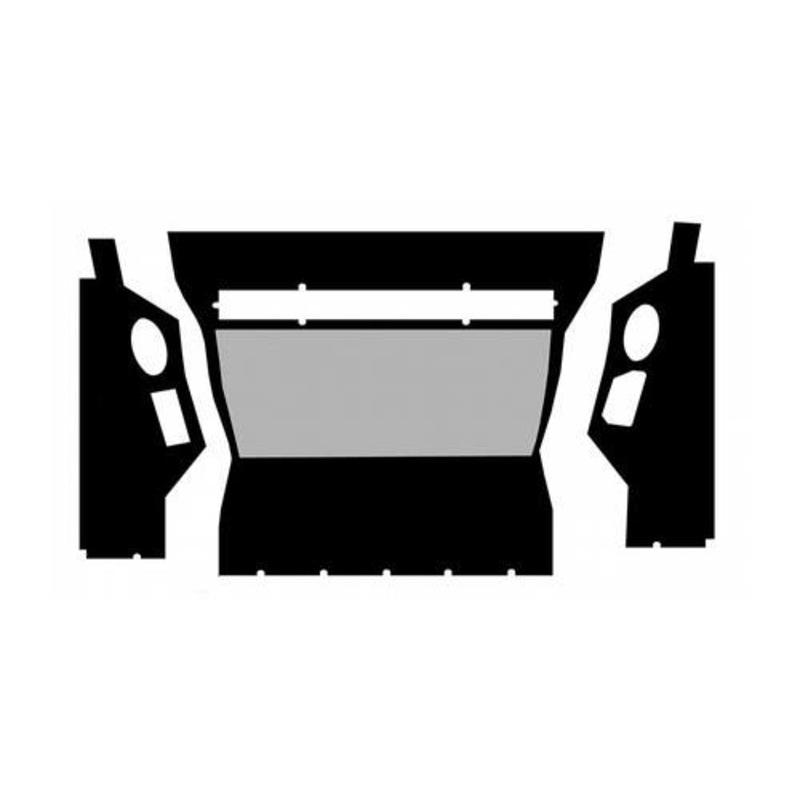 Main Headliner Black Basketweave Vinyl fits International Hydro 186 886 986 1086 1486 1586 3088 3288 3388 3588 3688 3788 5088 5288 5488 6388 6588