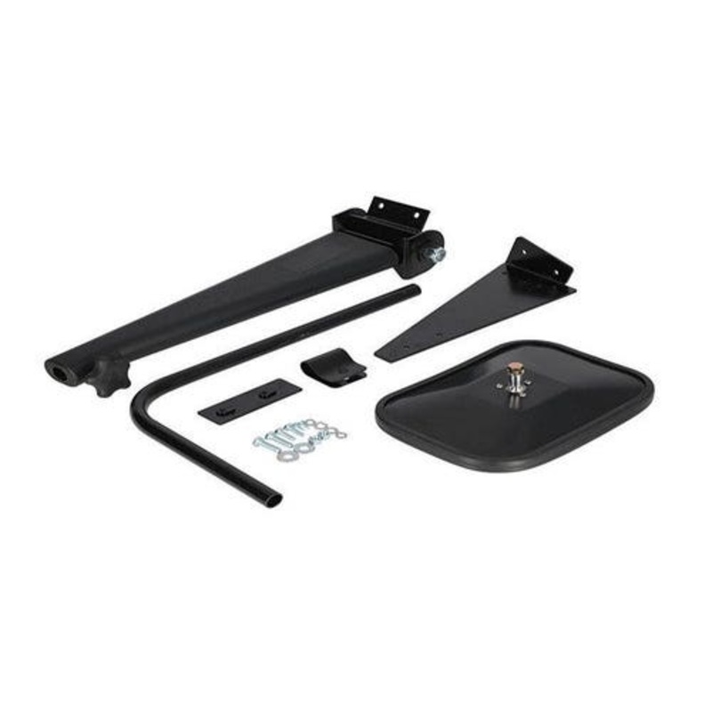 Mirror with Extendable Arm RH 8" x 11" Mirror CIH MAXXUM fits Case IH 5120 5130 5140 5220 5230 5240 5250