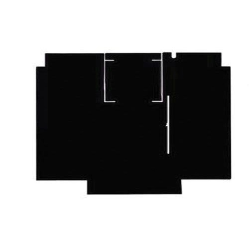 Cab Foam Floor Mat Black fits Case 4490 4690 4890