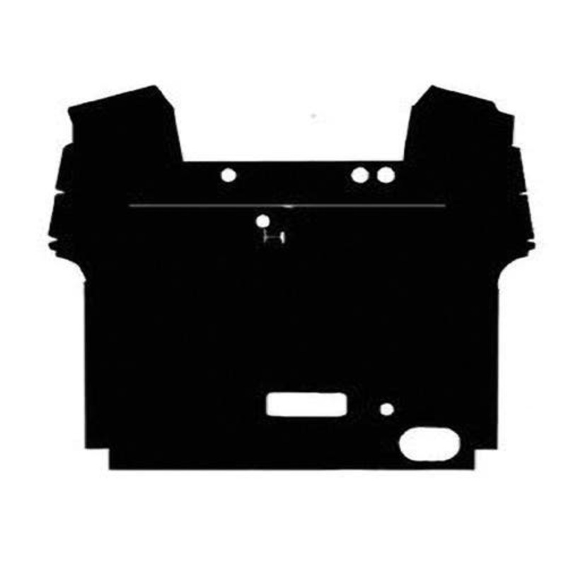 Cab Foam Floor Mat - Black fits Ford 5700 6700 7700 D8NN9413010BTD D8NN9413010BUD