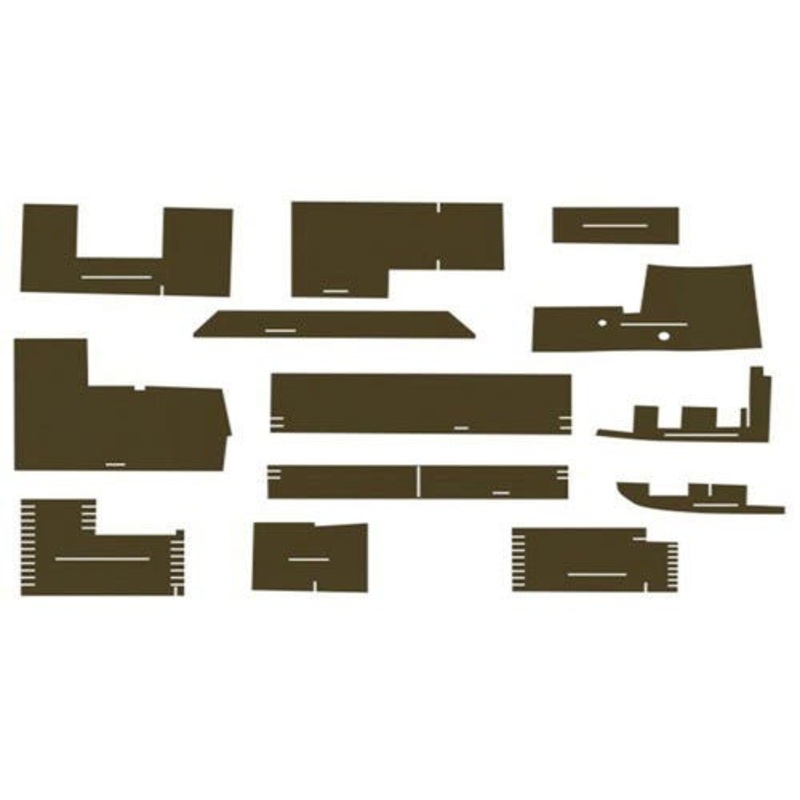 Cab Foam Kit less Headliner Brown fits John Deere 8450 8650 8850