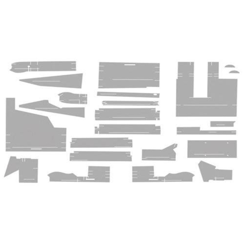 Cab Foam Kit less Headliner Light Gray fits White 2-88 2-110 100 120 125 140 145 160 170 185 195 2-135 2-155 2-180