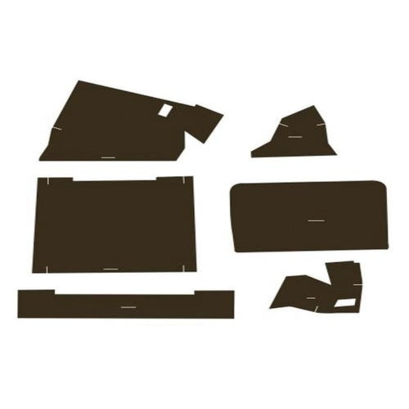 Cab Foam Kit with Headliner Brown fits Massey Ferguson 2640 3505 3525 3545