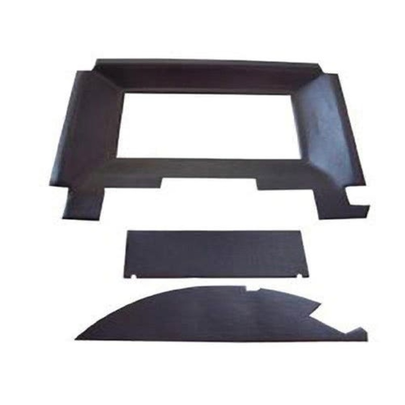 Cab Foam Main Headliner Set - Black fits John Deere 8430 8440 8630 8640
