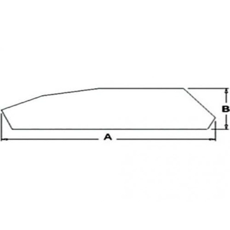 Cab Glass - Door Tinted Left Hand fits FIAT 55-90 60-90 65-90 65-94 70-90 72-94 80-90 82-94 85-90 88-94 90-90 100-90 115-90 130-90 140-90 5130883