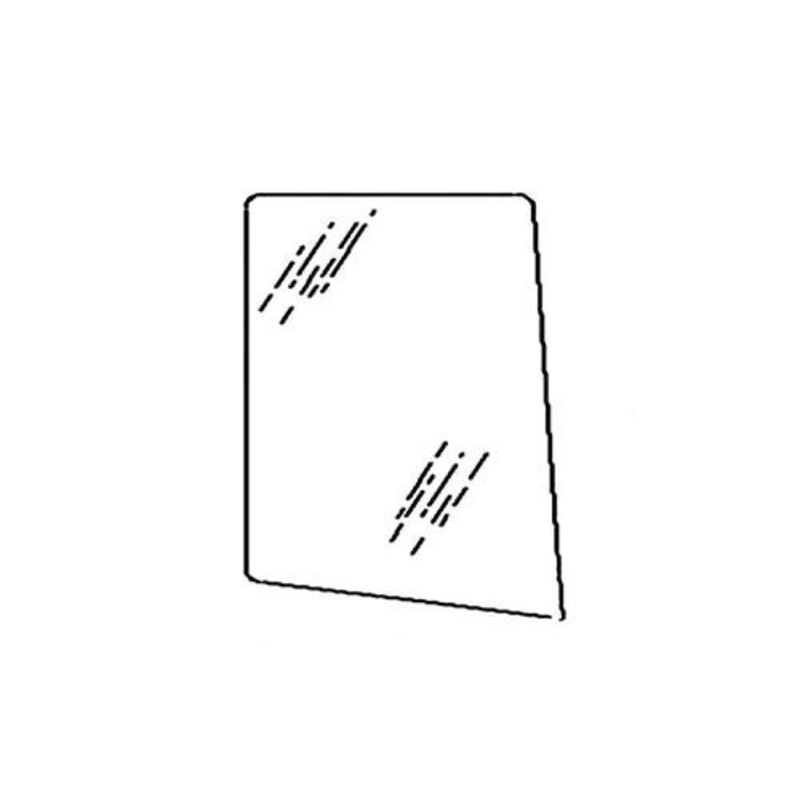 Cab Glass - Right Hand Side Window fits John Deere 6110 6120 6200 6210 6215 6220 6300 6310 6320 6400 6405 6410 6415 6420 7220 7320 7420 7520 L113305