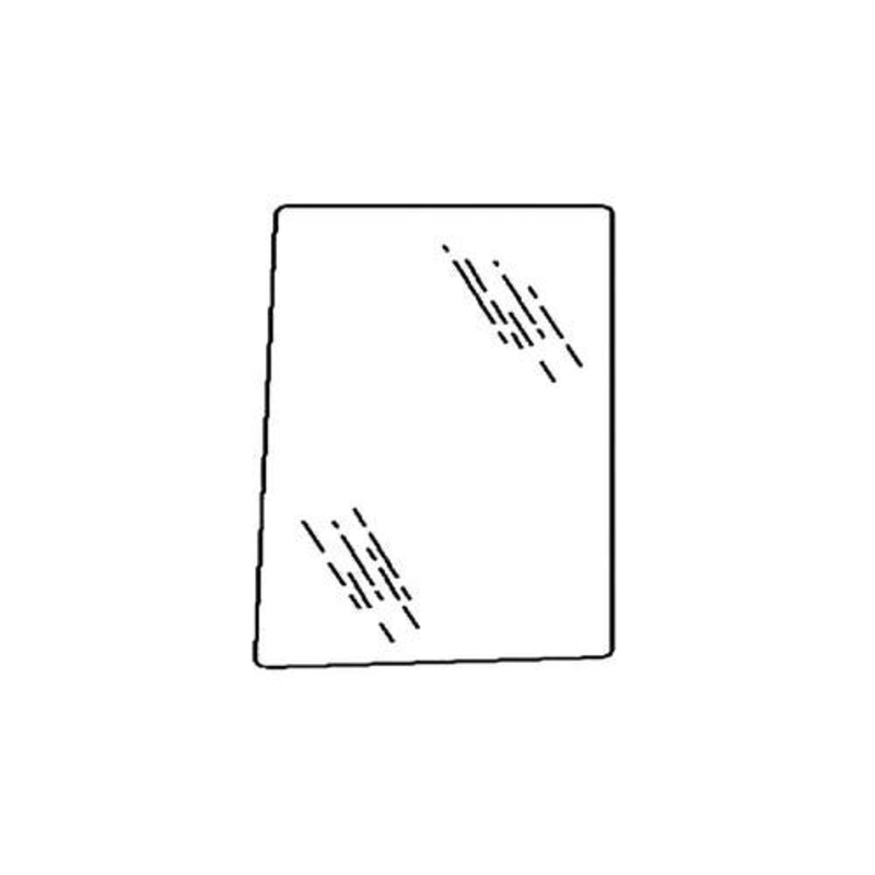 Cab Glass - Side Window Left Hand fits John Deere 7200 7210 7400 7410 7510 7600 7610 7700 7710 7800 7810 R96194