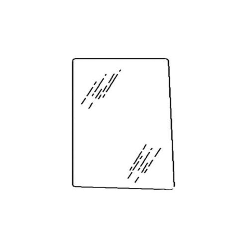 Cab Glass Side Window - Right Hand fits John Deere 7200 7210 7400 7410 7510 7600 7610 7700 7710 7800 7810 R96193