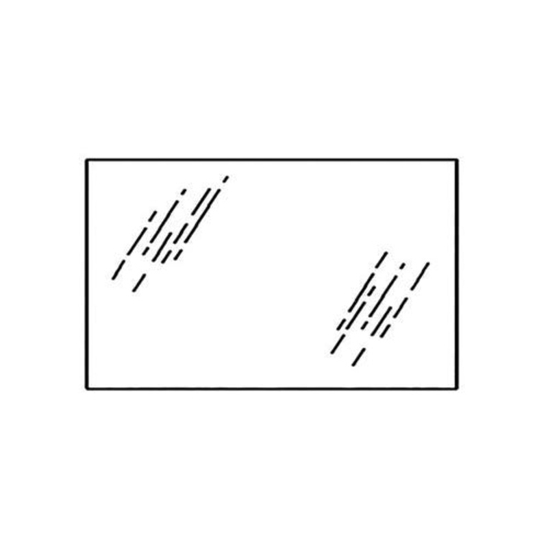 Cab Glass - Side Window Swinging Right Hand or Left Hand fits White 2-85 2-88 2-105 2-110 2-135 2-150 2-155 2-180 CG1983