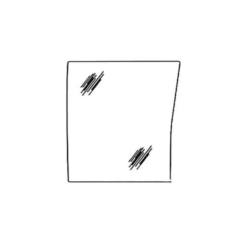 Cab Glass - Lower Right Hand Windshield fits Case IH CX70 CX80 CX100 MX80C MX90C MX100 MX100C MX110 MX120 MX135 MX150 MX170 fits McCormick 190029A5