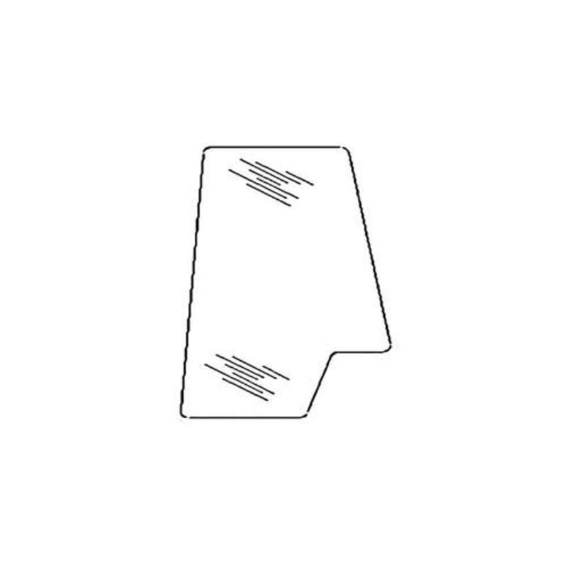 Cab Glass - Rear Tinted Door fits International 3233051R1 fits Case IH 485 495 585 595 685 695 785 884 885 895 995 3220 3230 4210 4230 4240 3233051R1