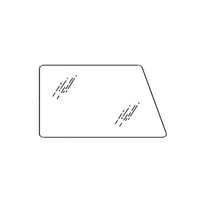 Cab Glass - Upper Side Window fits Case 2090 2094 2290 2390 2590 4490 F63307 fits Case IH 1896 2096 2294 2394 2594 3294 3394 3594 4494 4694 4894 4994
