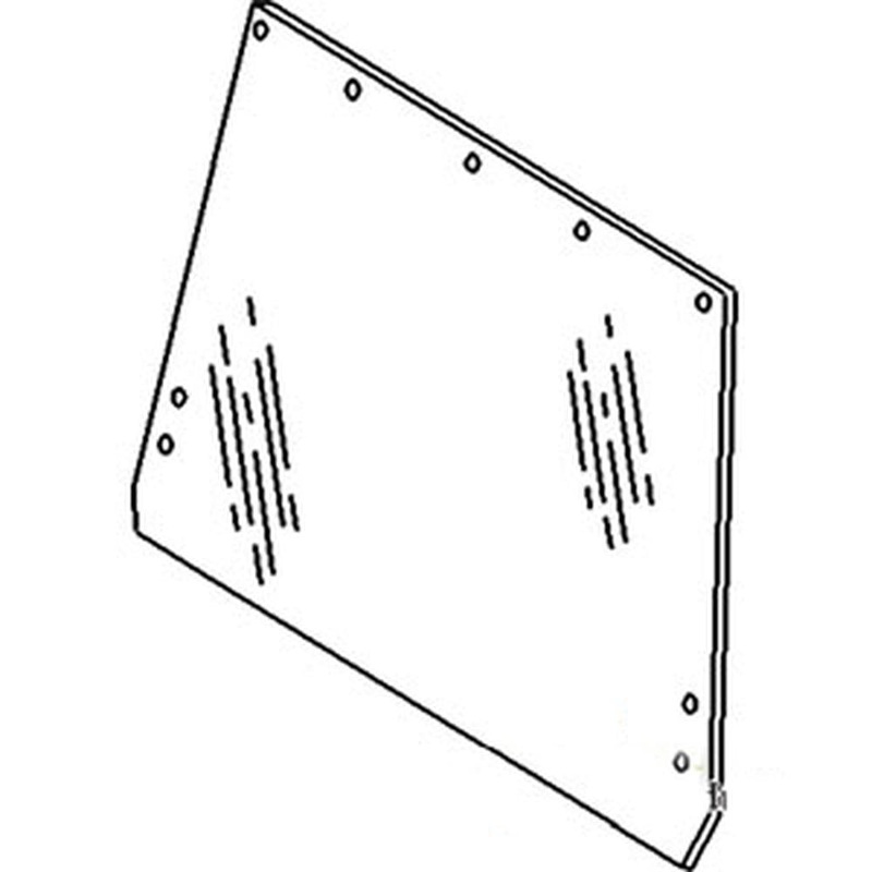 Rear Glass Fits John Deere Replaces AR79738