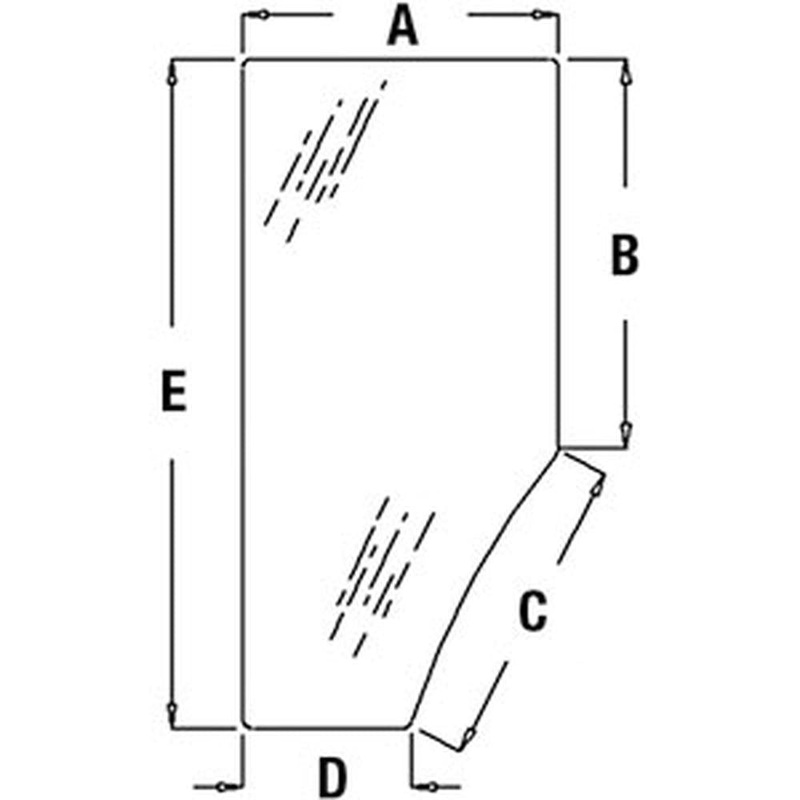 AMR131163 Door Glass - Left Hand
