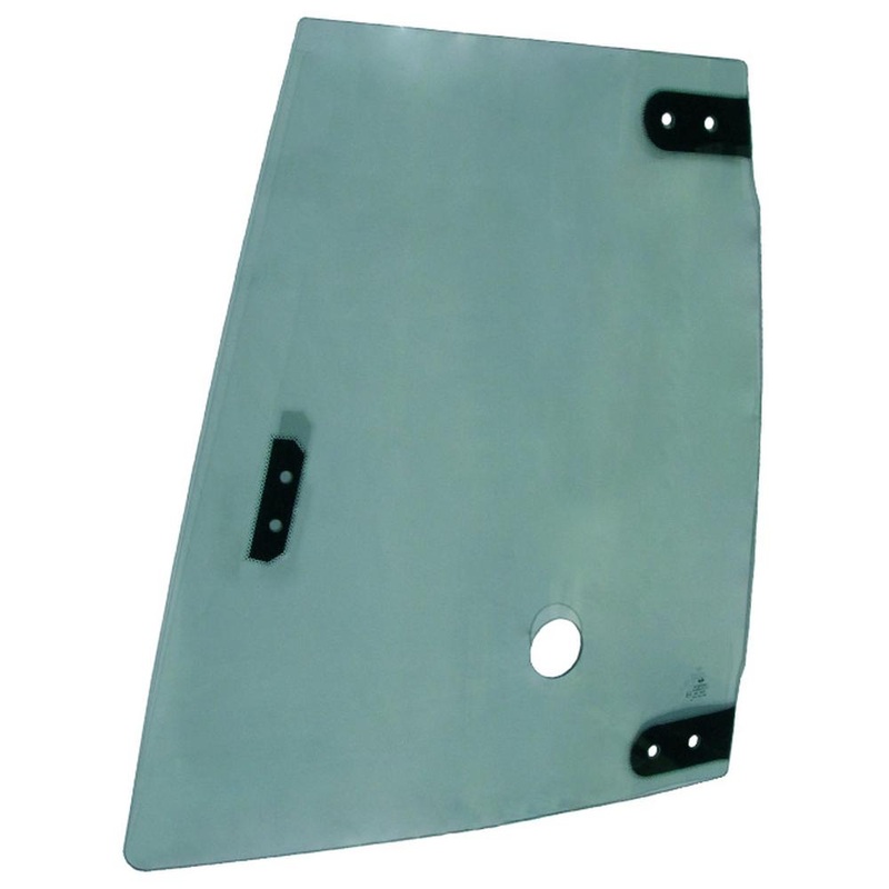 84261868 Left Hand Upper Door Glass Fits Case Backhoe 580N