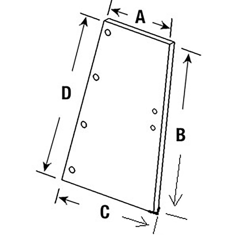 WN-109319C2-PEX Glass, Side, Quarter Fits International/CaseIH HYDRO 186 1086
