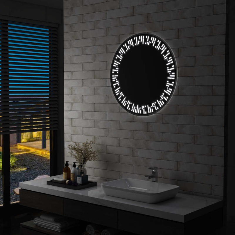 Miroir  LED pour salle de bain 70 cm
