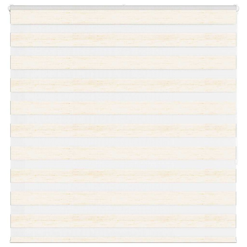 Store zbre beige marbr largeur du tissu 140,9 cm polyester