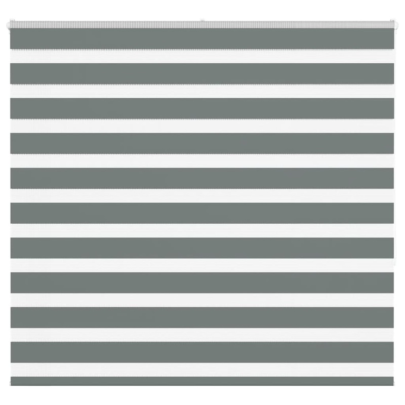 Store zbre gris fonc largeur du tissu 160,9 cm polyester